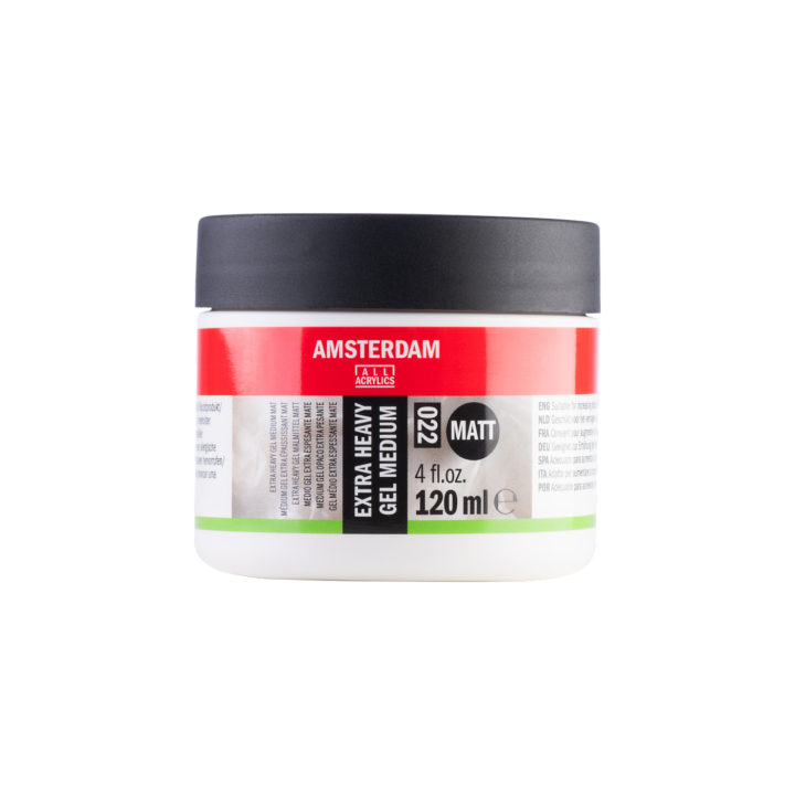 Extra heavy gel medium matt 022 120 ml i gruppen Kunstnermateriell / Malemedier og lakk / Akrylmedium hos Pen Store (137984)