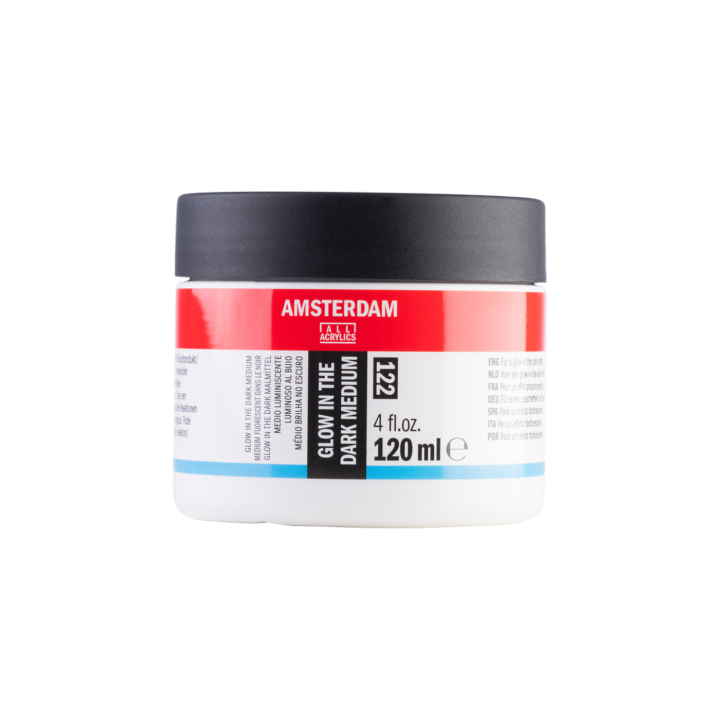 Glow in the dark medium 122 120 ml i gruppen Kunstnermateriell / Malemedier og lakk / Akrylmedium hos Pen Store (137986)
