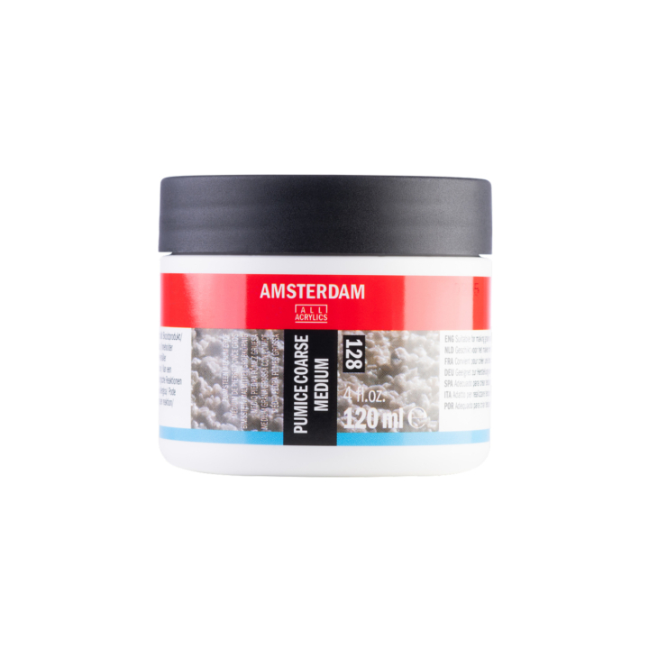 Pumice coarse medium 128 120 ml i gruppen Kunstnermateriell / Malemedier og lakk /  Akrylmedium hos Pen Store (137988)
