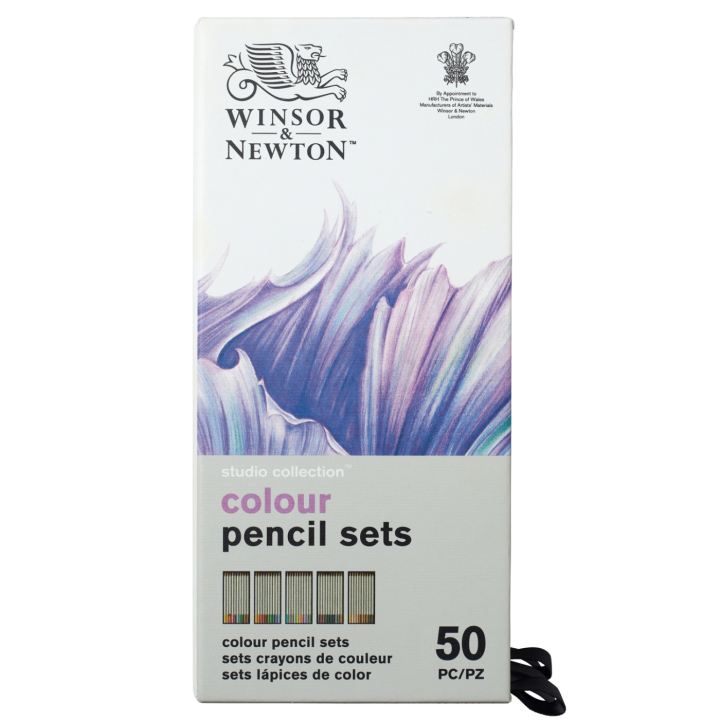 Studio Collection Fargeblyanter 50-sett i gruppen Kunstnermateriell / Kunstnersett / Colored pencils in sets hos Pen Store (138082)