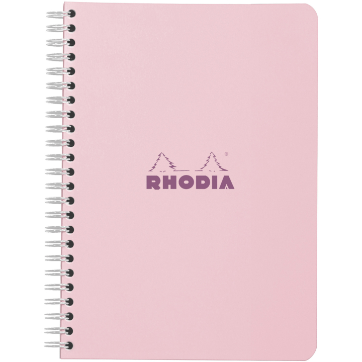 Notebook Spiral Pink A5 Linjert i gruppen  Papir & Blokk / Skrive og ta notater / Skriveblokker og hefter hos Pen Store (138098)