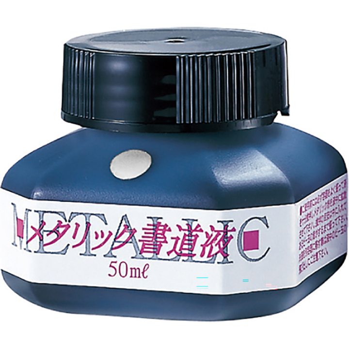 Chinese ink metallic 50ml silver i gruppen Hobby & Kreativitet / Kalligrafi / Kalligrafiblekk hos Pen Store (138135)