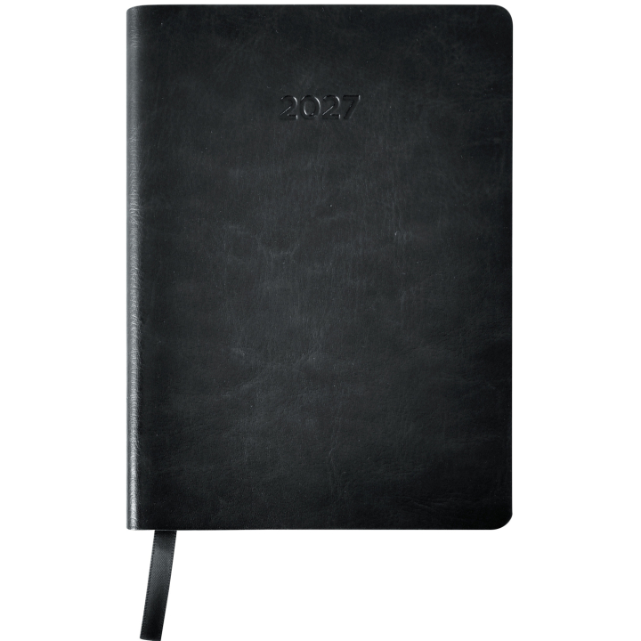 Kalender Björn 2027 A6 Weekly Horisontell Svart i gruppen Papir & Blokk / Kalendere / 12 md kalendere hos Pen Store (138284)