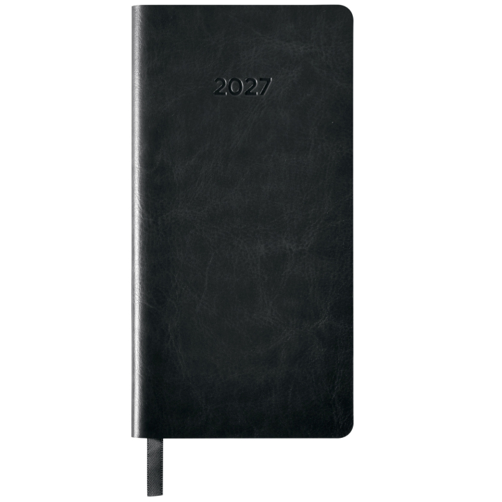 Kalender Björn 2027 Slim Weekly Vertikal Svart i gruppen  Papir & Blokk / Kalendere / 12 md kalendere hos Pen Store (138285)