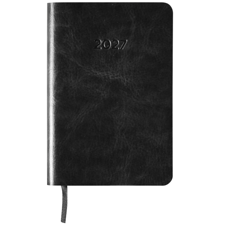 Kalender Björn 2027 Mini Weekly Horisontell Svart i gruppen Papir & Blokk / Kalendere / 12 md kalendere hos Pen Store (138286)