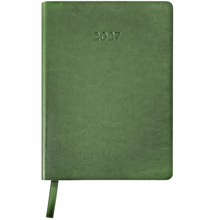 Kalender Björn 2027 A5 Weekly Horisontell Enggrønn i gruppen  Papir & Blokk / Kalendere / 12 md kalendere hos Pen Store (138291)