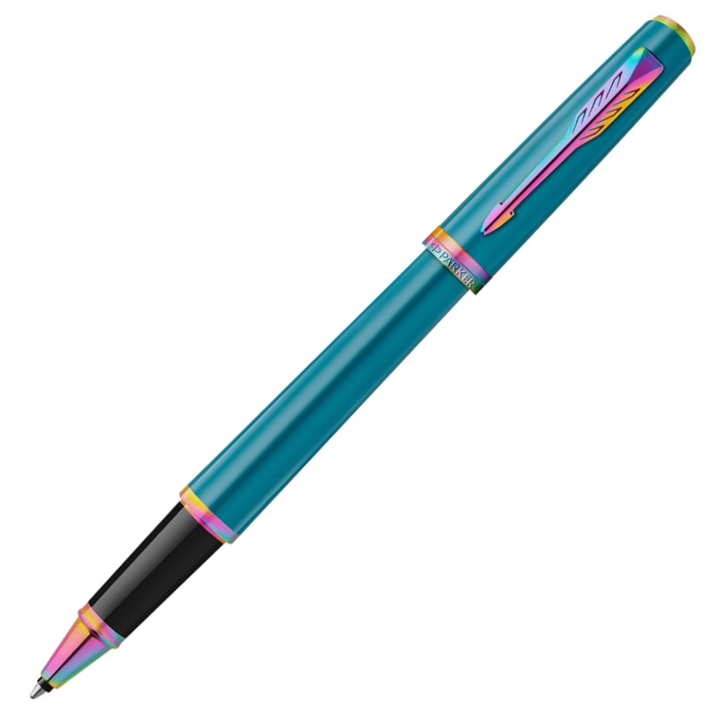 Meridian Teal/Rainbow Rollerball i gruppen Penner / Fine Writing / Rollerballpenner hos Pen Store (138329)