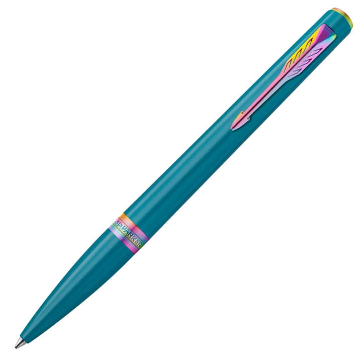 Meridian Teal/Rainbow Kulepenn i gruppen Penner / Fine Writing / Kulepenner hos Pen Store (138330)