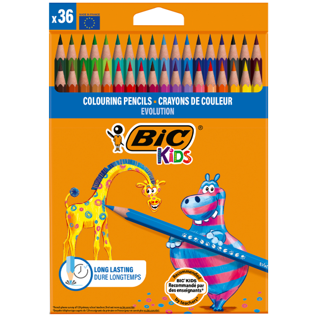 Kids Evolution Fargeblyanter 36-set