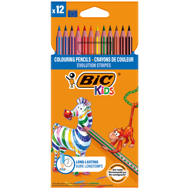 Kids Evolution Fargeblyanter 12-set