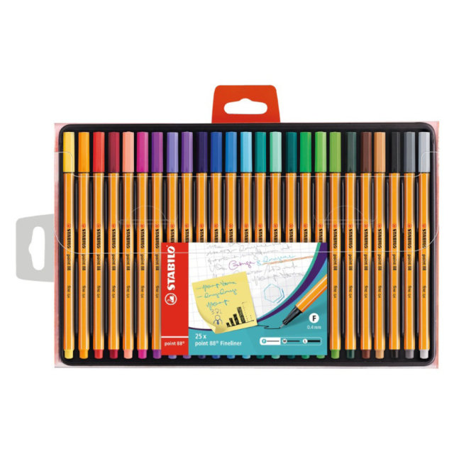 Point 88 Fineliner 25-pakning