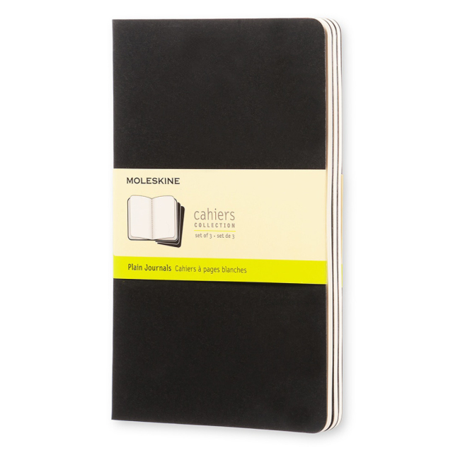 Cahier Notebook Large Black
