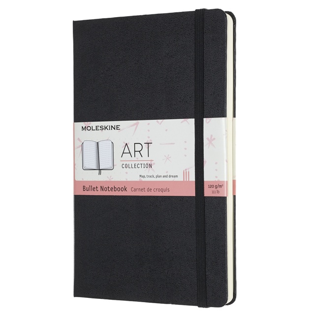 Art Bullet Notebook Large Black