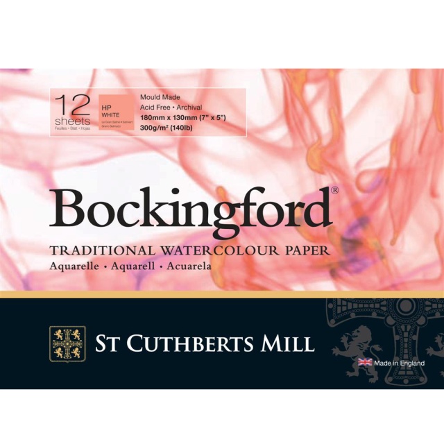 Bockingford Akvarellblokk HP 300g 18x13cm