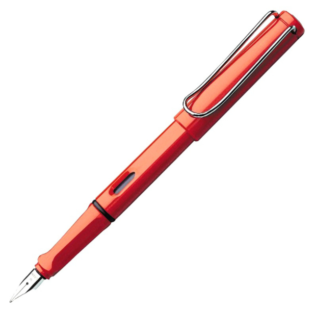 Safari Fyllepenn Red