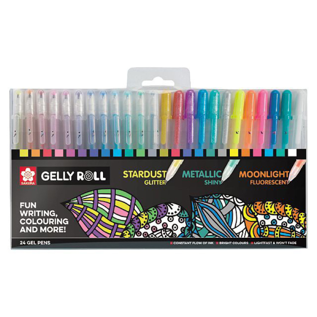 Gelly Roll Mixed 24-pakke