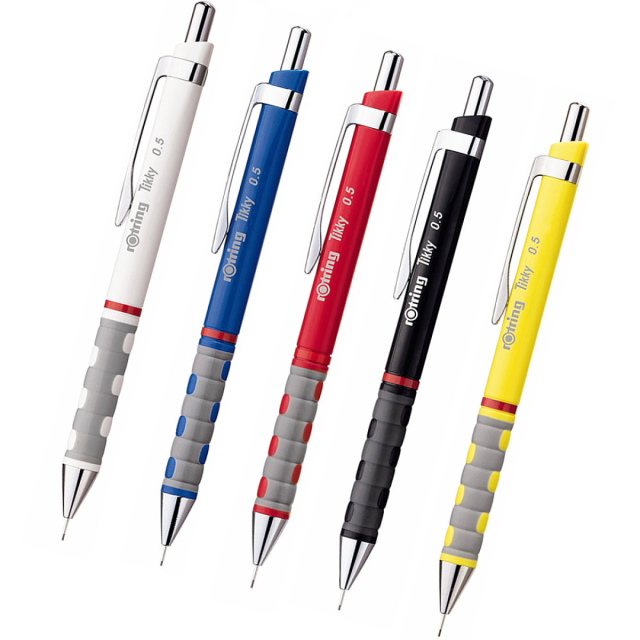 Tikky Mekanisk Blyant 0.5 mm / Red i gruppen Penner / Skrive / Trykkblyanter hos Pen Store (104748)