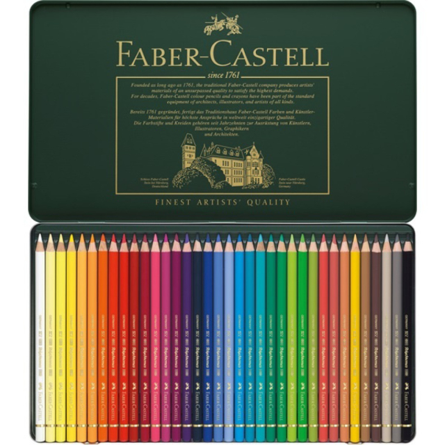 Fargeblyanter Polychromos 36-set