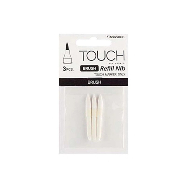 Twin Brush Nibs 3-pakke