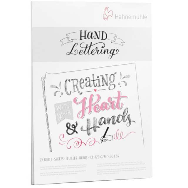 Hand Lettering paper A4