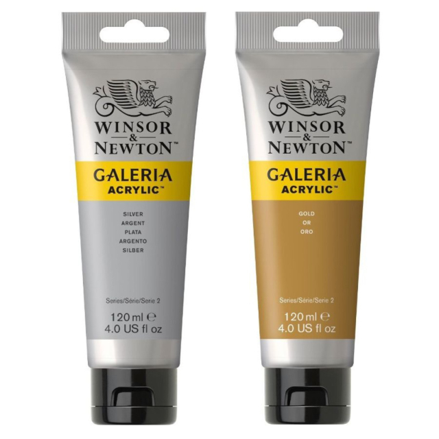 Galeria Akrylmaling Metallic 120 ml