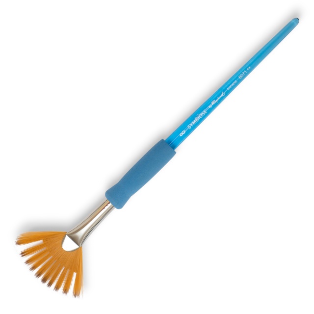 Symbiose Fan Comb Pensel Syntetisk St 8