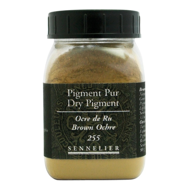 Pure Pigments (Price Group 1) Yellow ochre 80g -A 252 i gruppen Kunstnermateriell / Kunstnerfarge / Pigment hos Pen Store (108633)