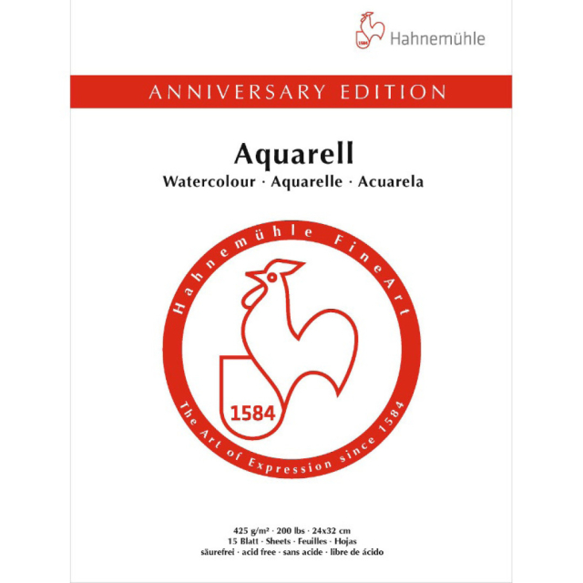 Akvarellblokk CP 425g 24×32cm