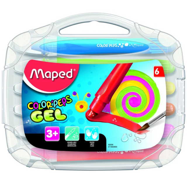 Color Peps 6-set Gel Crayon