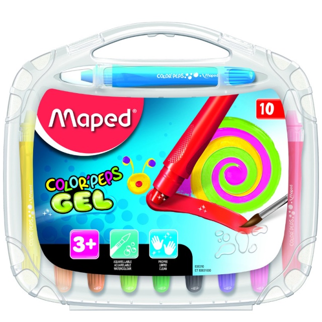 Color Peps 10-set Gel Crayon