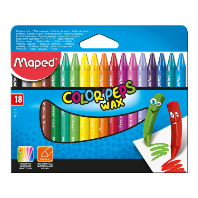 Color Peps 18 Wax Fargestifter