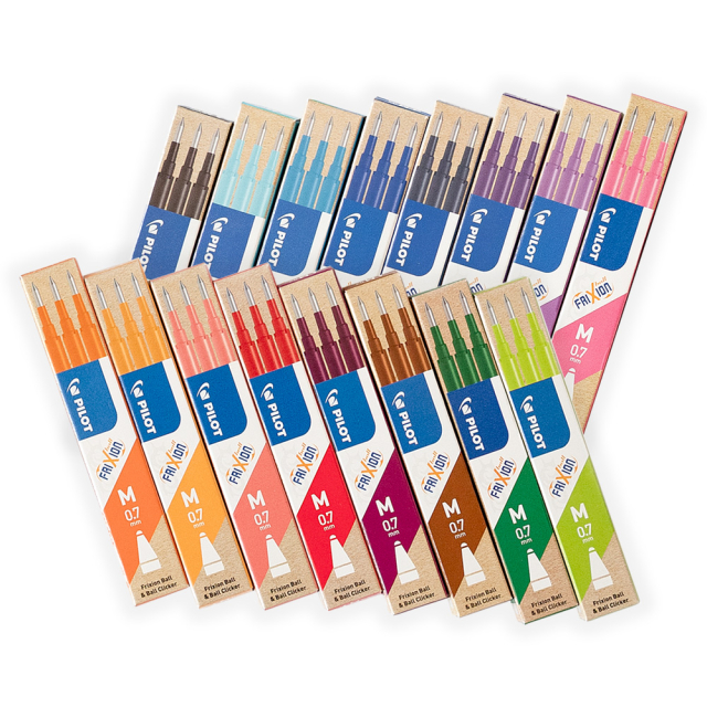 Refill FriXion 0.7 3-pakke