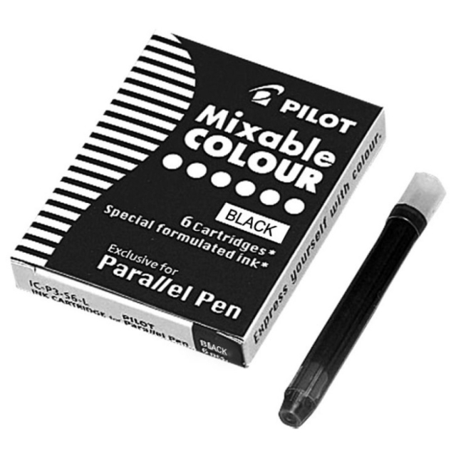 Patron/Refill Parallel Pen 6-pakke