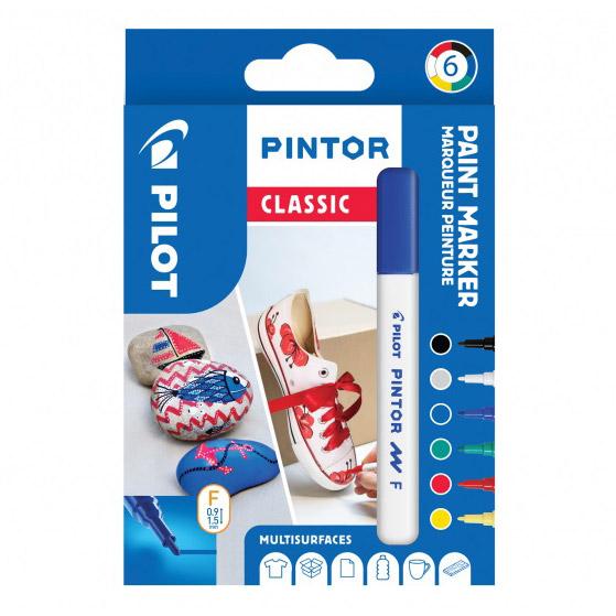 Pintor Fine 6-pakke Classic