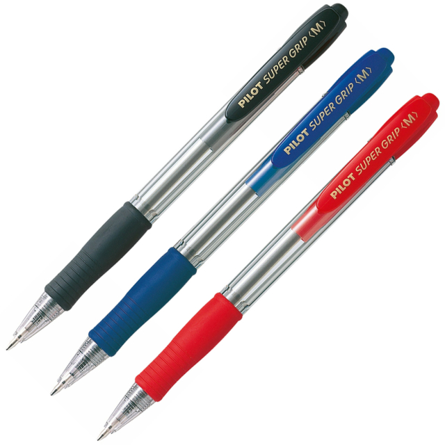 Kulepenn Super Grip Medium