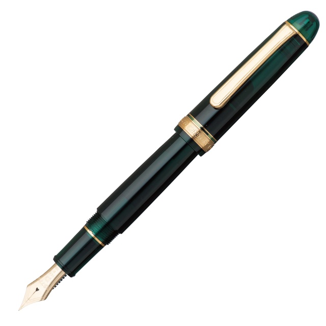 Century Gold Trim Fyllepenn Laurel Green Ultra Extra Fine i gruppen Penner / Fine Writing / Fyllepenner hos Pen Store (109847)