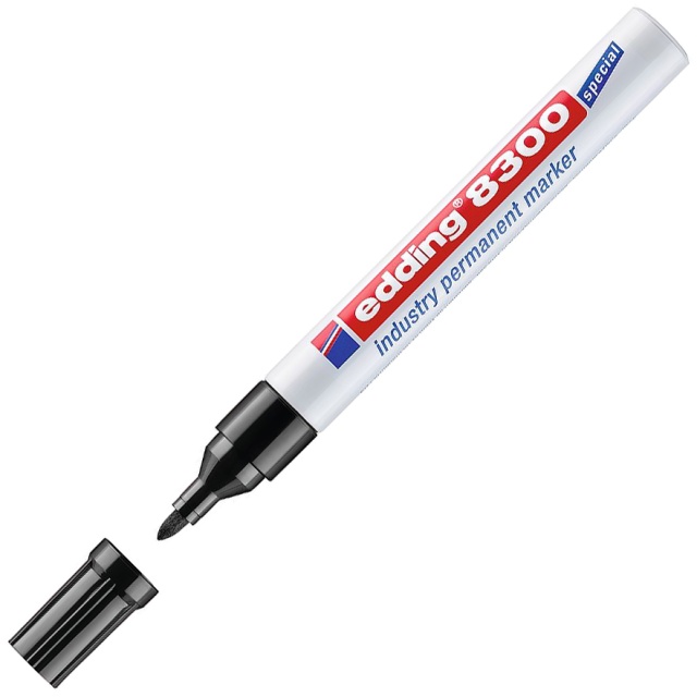 8300 Industry Permanent Marker Black i gruppen Penner / Merking og kontor / Merkepenner hos Pen Store (110325)