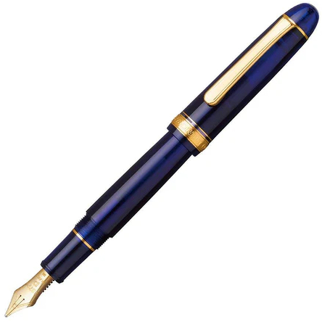 #3776 Century Fyllepenn Chartres Blue Music nib