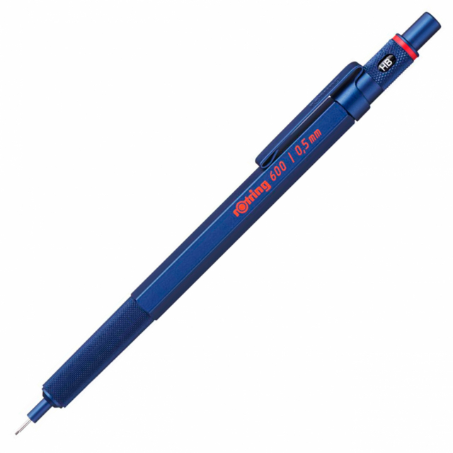 600 Mekanisk blyant 0.5 Blå
