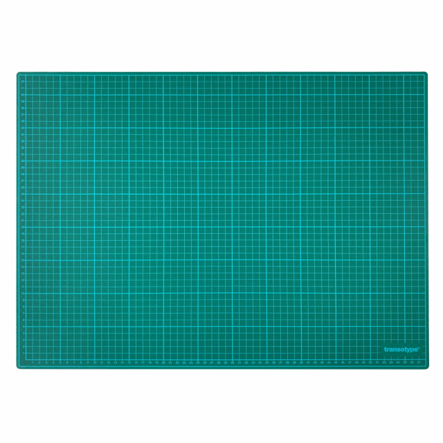 Skjærematte grønn/svart A2