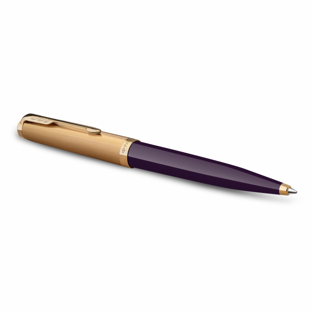 51 Plum/Gold Kulepenn
