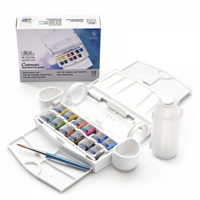 Cotman Water Colors Field Travel set