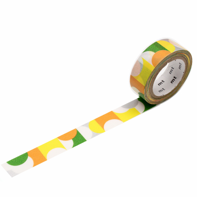 Washi-teip Yellow x Green