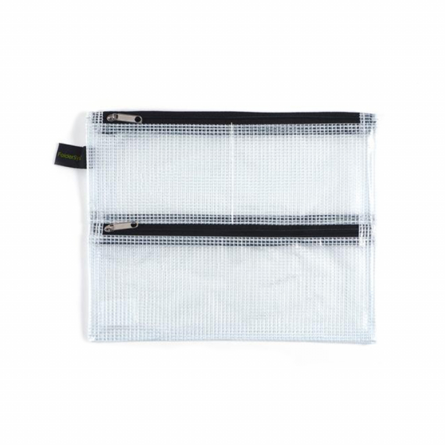 Lomme Mesh Dubbelzipper A5