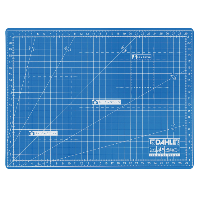 Skjærematte Blå A4
