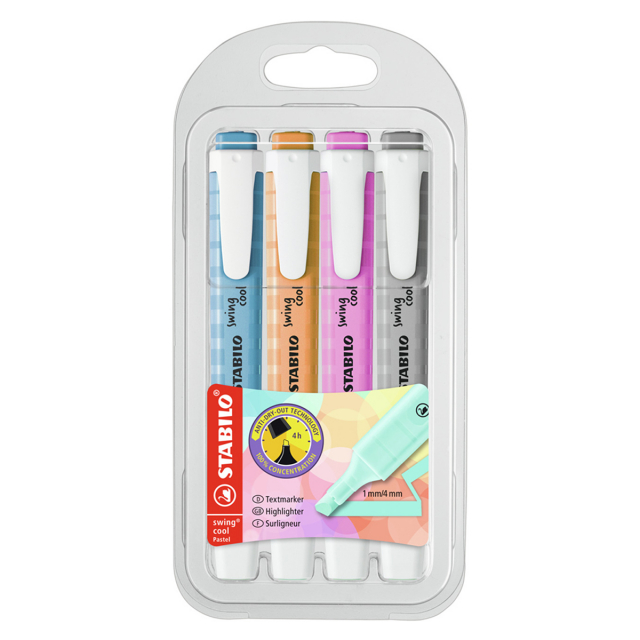Swing Cool Pastel 4-pakning no 3