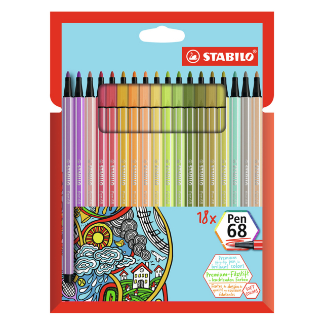 Pen 68 18-pakning Trend