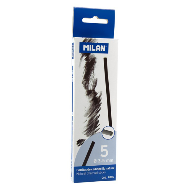 Tegnekull 5 stk 3-5 mm