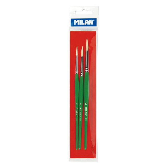 Serie 511 Penselsett 3 stk