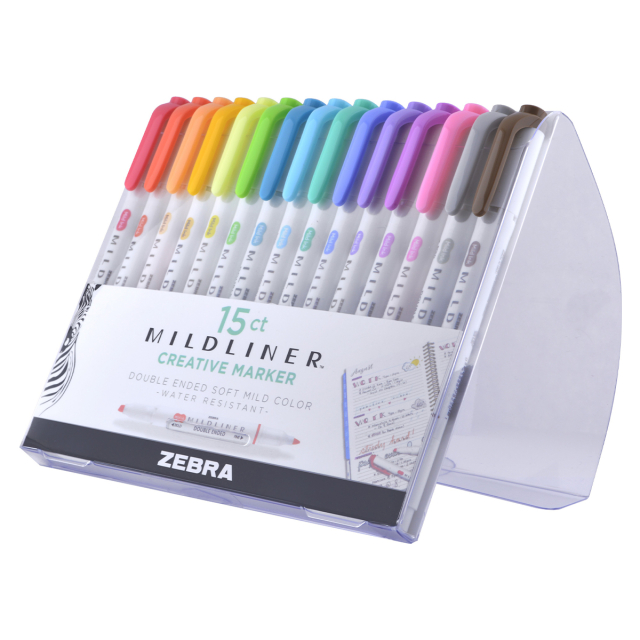 Mildliner 15-pack